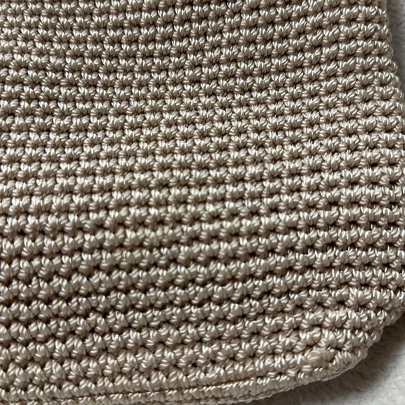 NWOT The Sak Hand Crocheted Cross body CREAM Bag - Picture 3 of 7